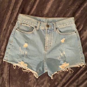 BDG girlfriend high rise shorts